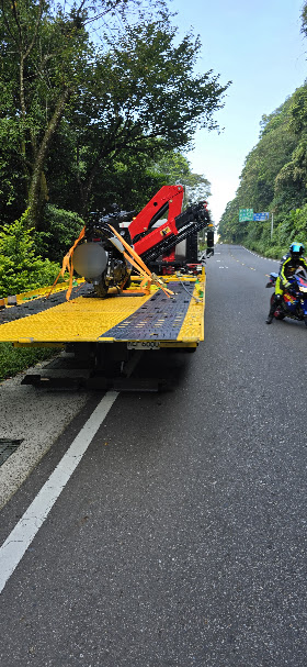 北宜機車道路救援 (2)