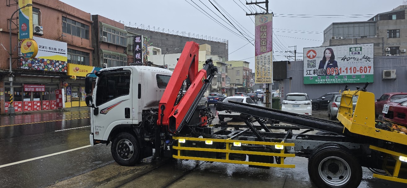 拖吊車吊桿作業