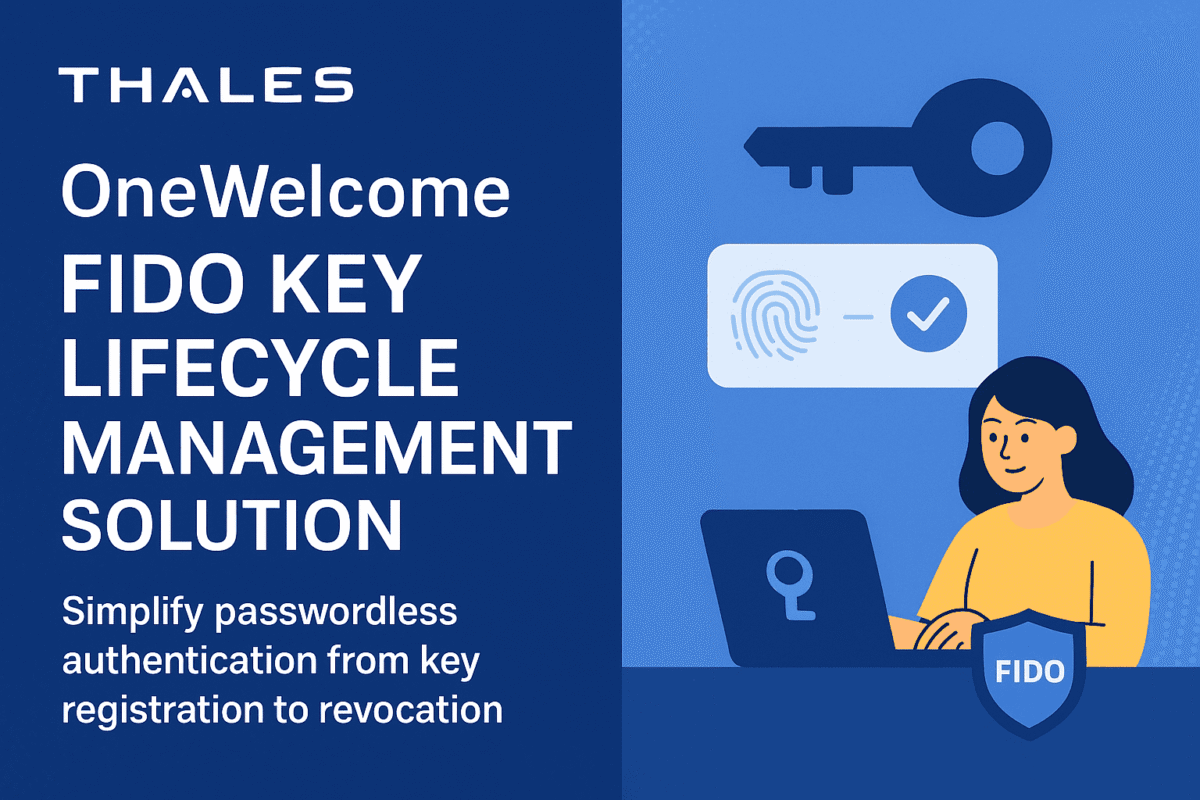 Thales FIDO 金鑰管理解決方案｜企業無密碼登入全流程掌控1