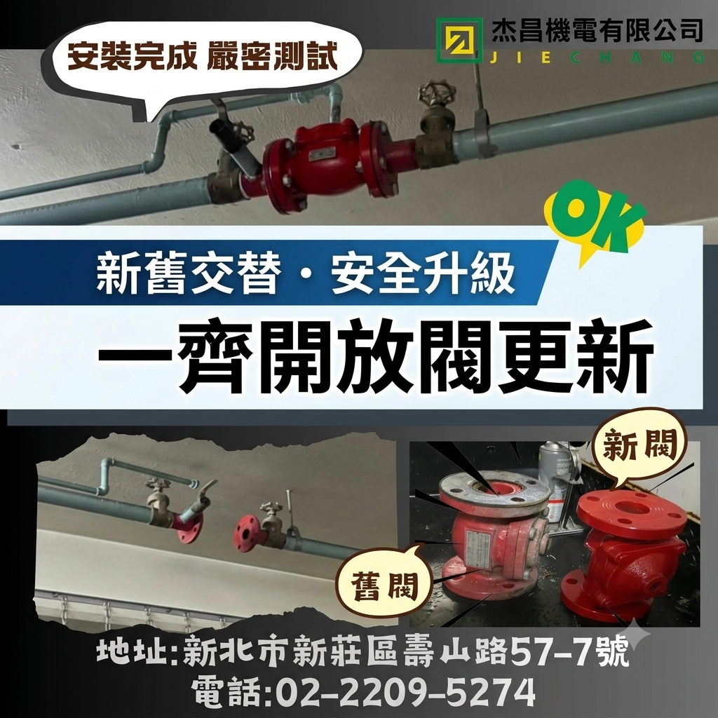 一齊開放閥